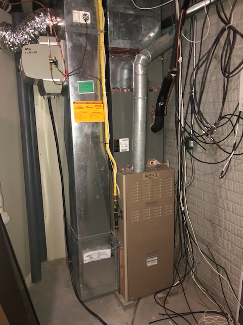 Lennox Furnace install before